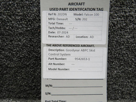 Goodyear 9542653-1 Goodyear ABPC Skid Control System
