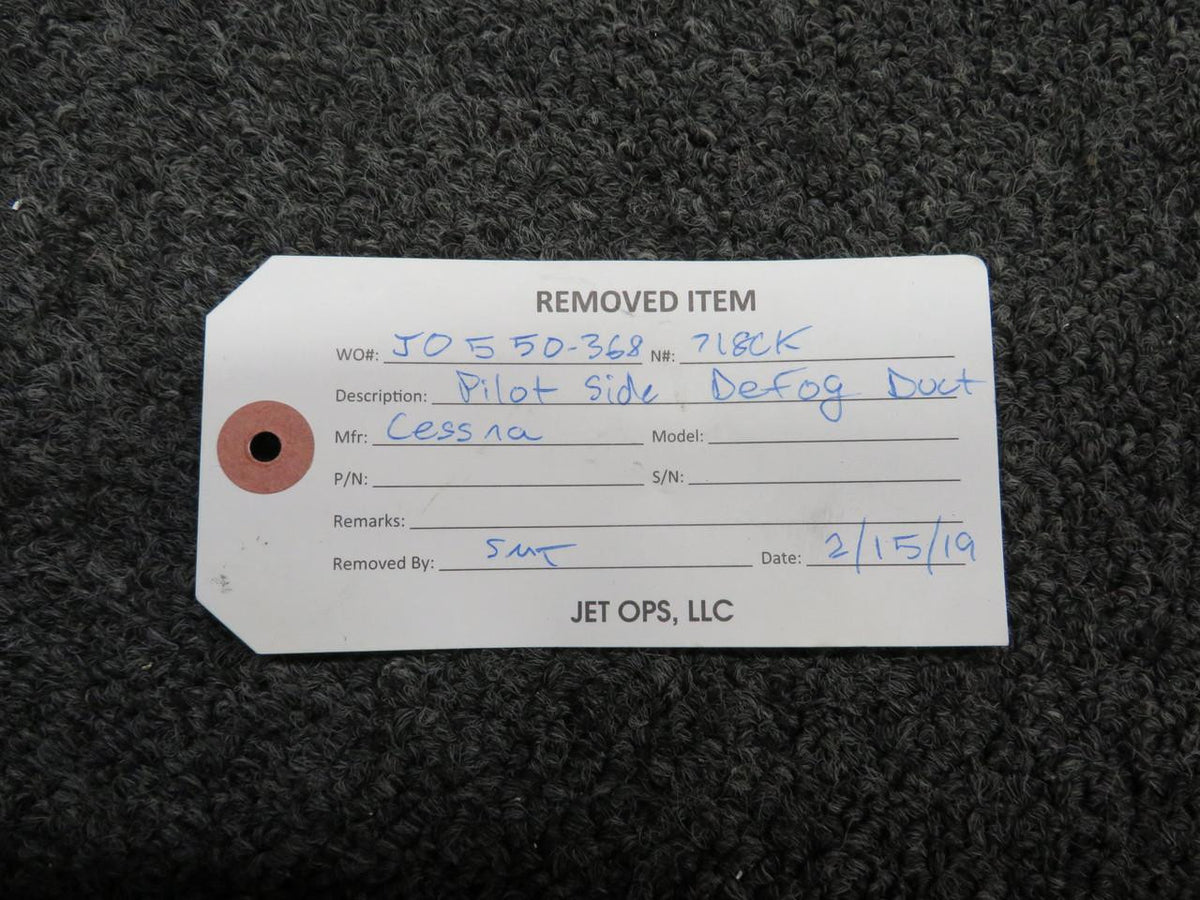 Does Not Apply 5514122-3 Cessna De-Ice Nozzle Kit LH