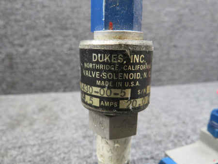Dukes 3430-00-5 Dukes Solenoid Valve Assembly (24V)