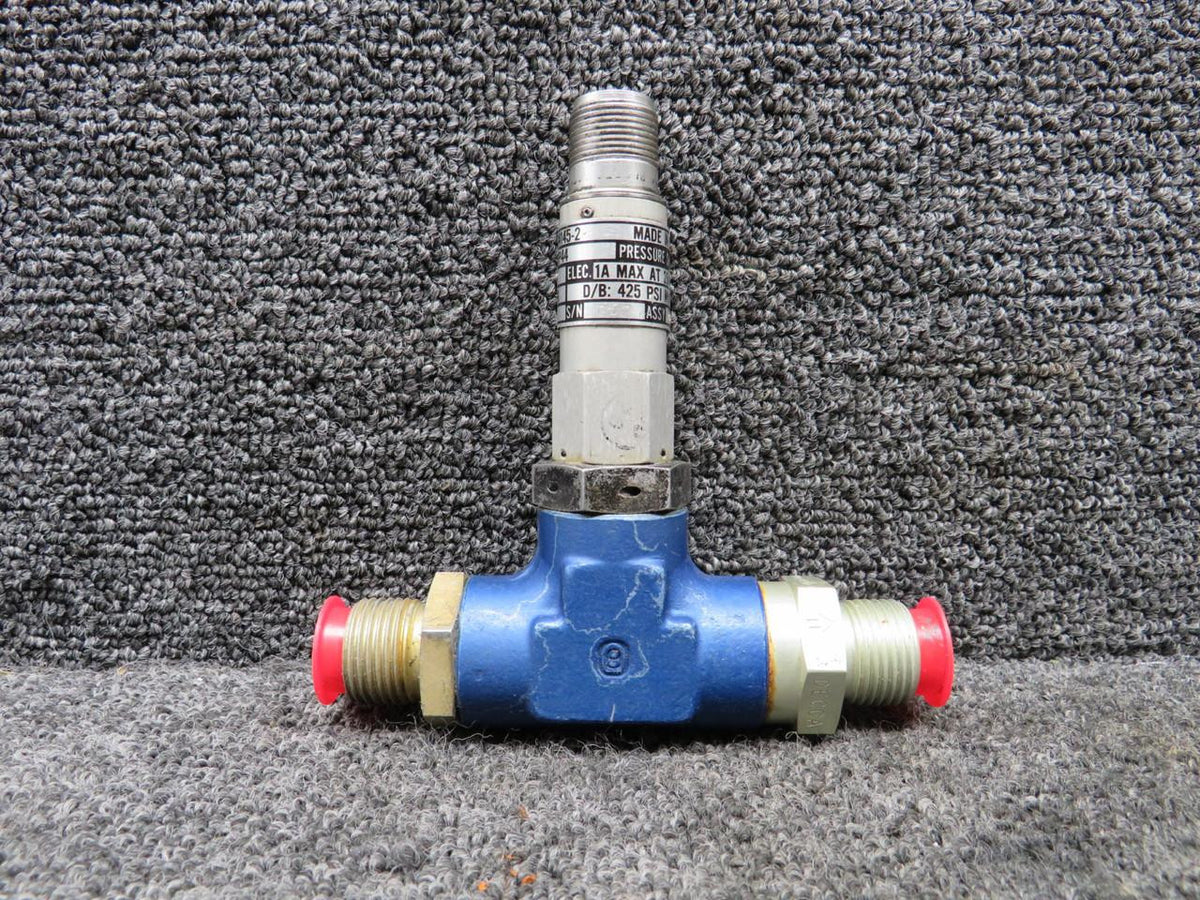 ITT Aerospace 98087-1206P44 (Alt: 9914145-2) ITT Pressure Switch Assembly