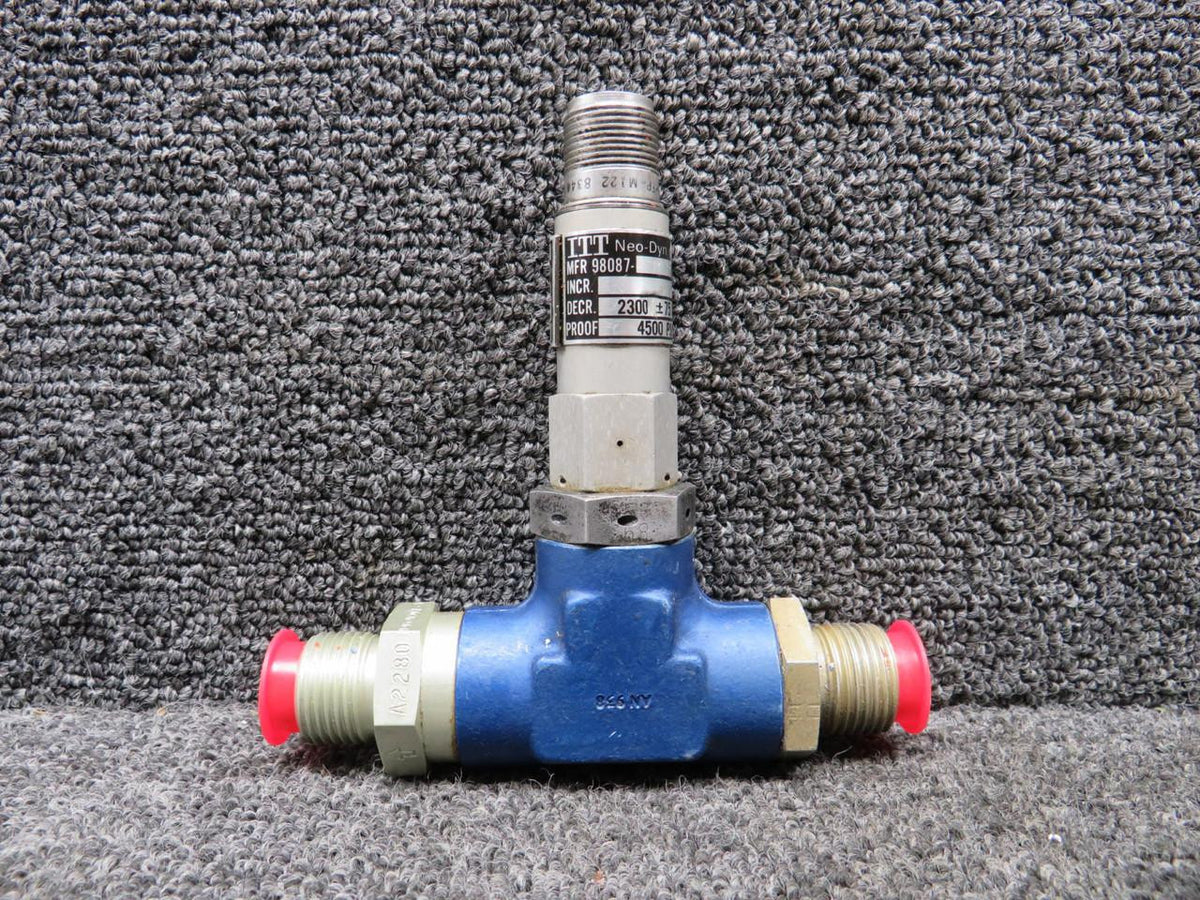 ITT Aerospace 98087-1206P44 (Alt: 9914145-2) ITT Pressure Switch Assembly