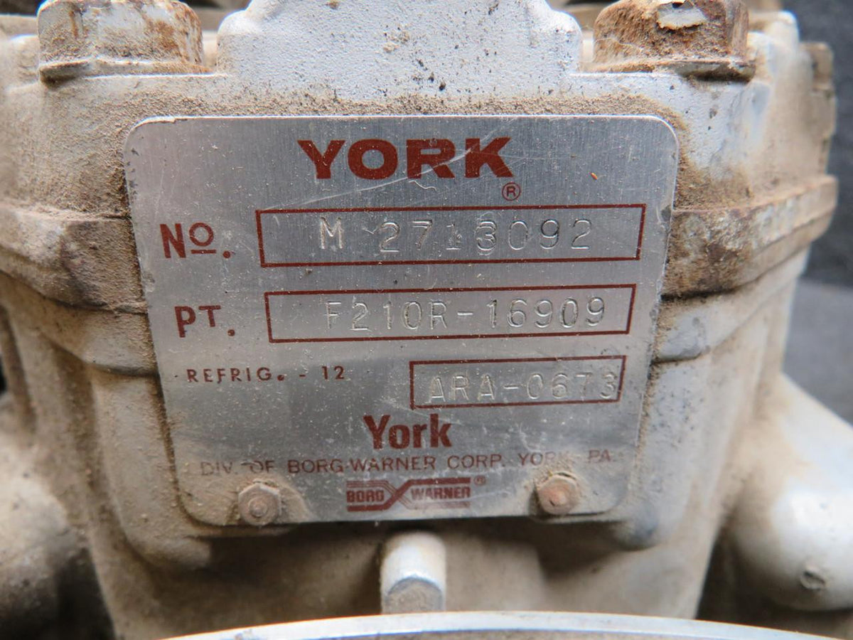 York F210R-16909 York Compressor with Pulley