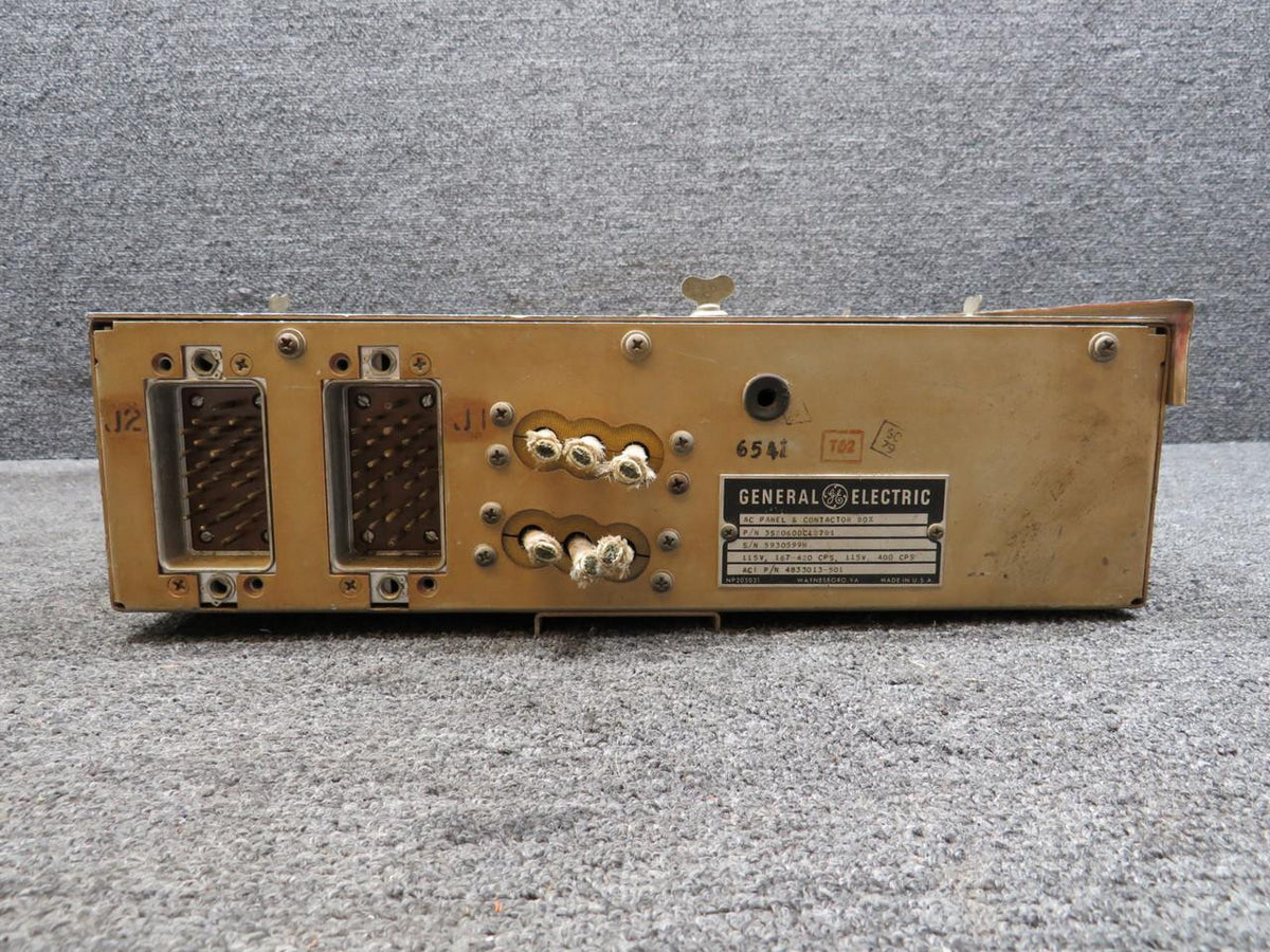 General Electric 3S2060DC127B1 (Alt: 4833013-501) General Electric AC Panel & Contactor Box