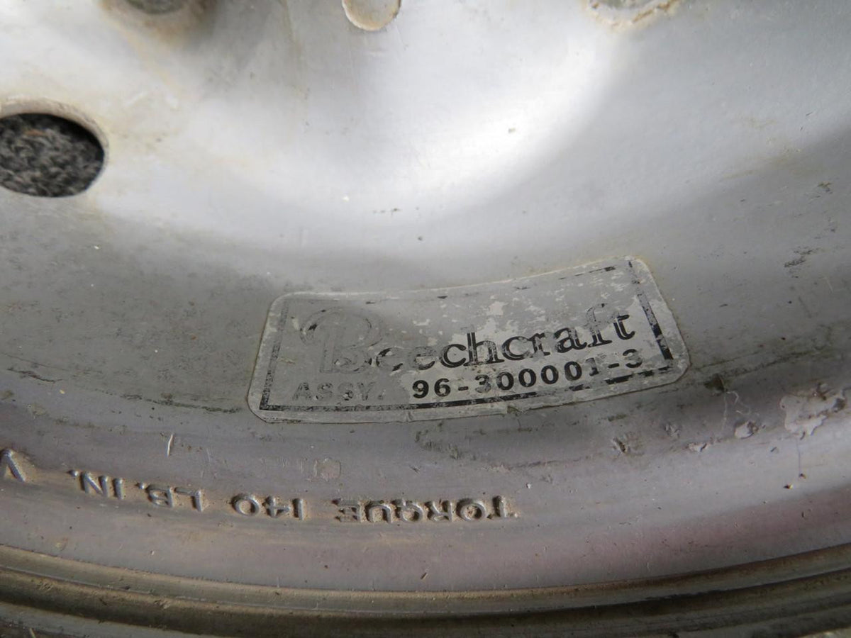 Goodyear 95A2036 (Alt: 96-300001-3) Goodyear Type III 6.50-8 Wheel Assembly