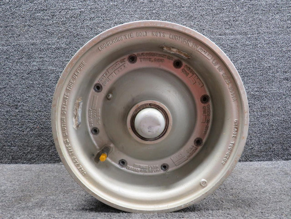 BF Goodrich  10-1200 (Alt: 3-1304-1) BF Goodrich Type III 7.50-10 Wheel Assembly
