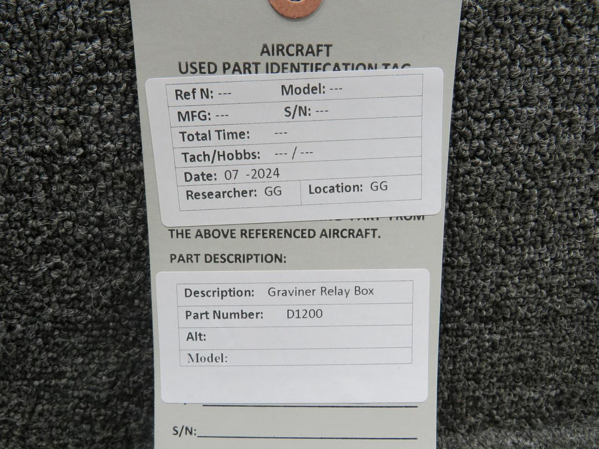 Graviner D1200 Graviner Relay Box