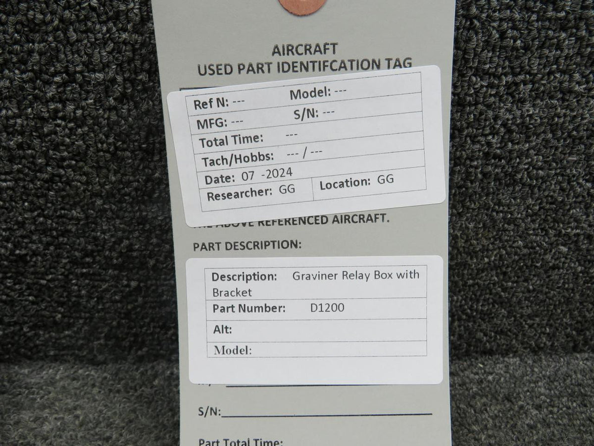 Graviner D1200 Graviner Relay Box with Bracket