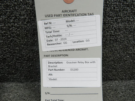 Graviner D1200 Graviner Relay Box with Bracket
