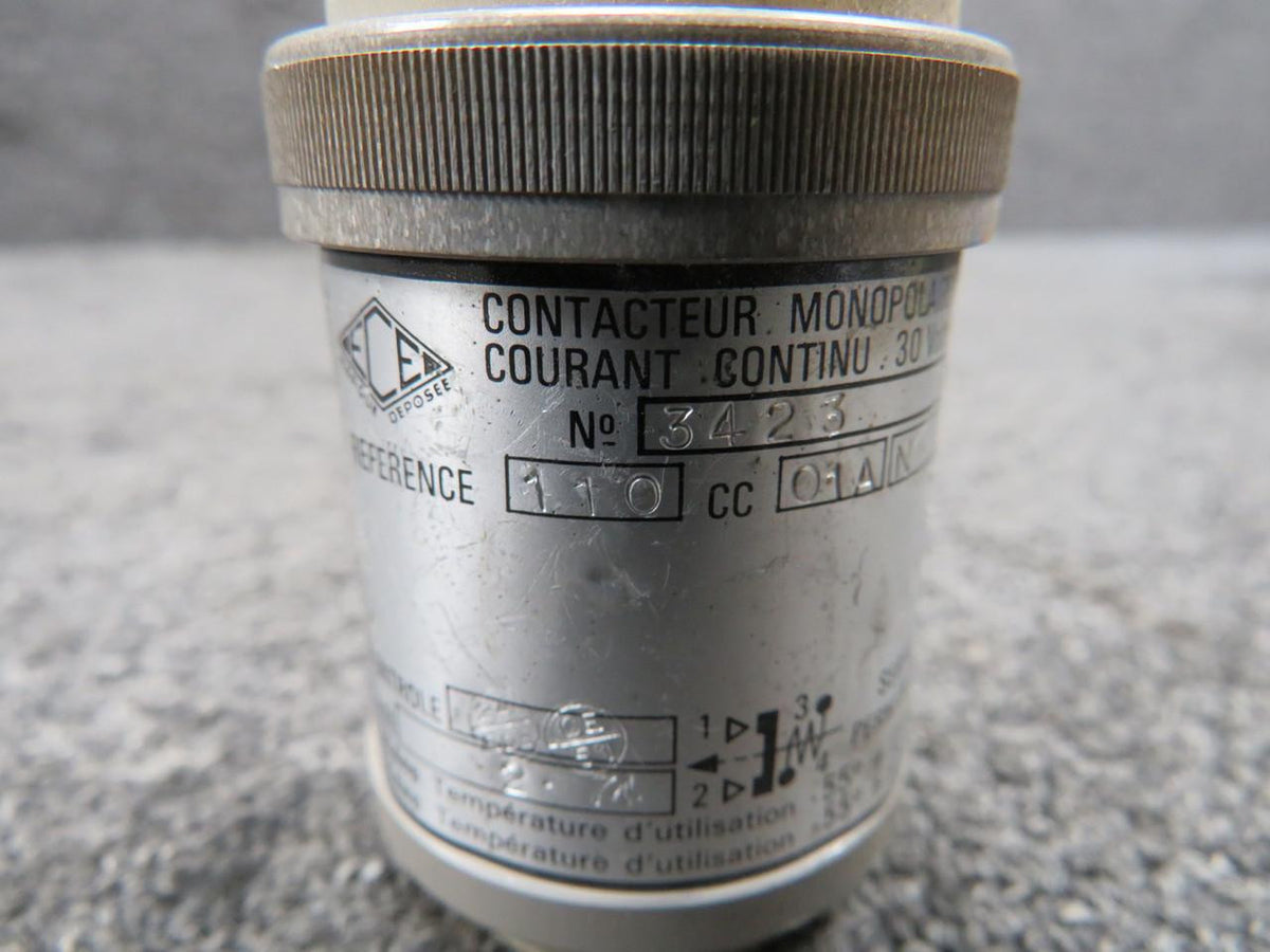Marque Deposee 110-CC-01A-N Marque Deposee Contactor Switch (Chipped Housing) (Volts: 30)