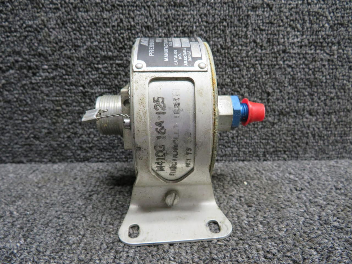 Meletron M410G-16A-125 Meletron M410 Pressure Actuated Switch (Volts: 28)