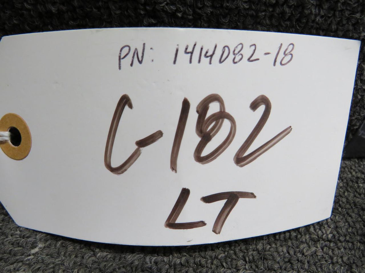 Does Not Apply 1414082-18 Cessna 182 Armrest Assembly LH (Red Upholstery)