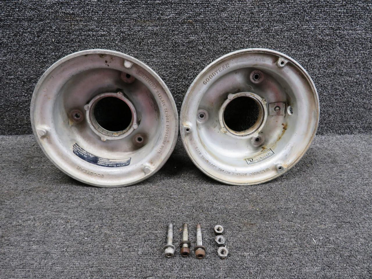 Goodyear 9541934 (Alt: 169-300001-19) Goodyear 6.00-6 Wheel Assembly (No Bearings)