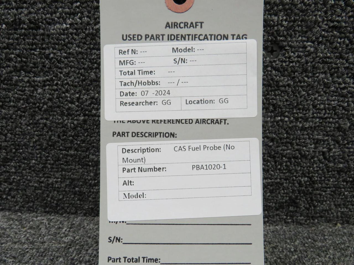 CAS PBA1020-1 CAS Fuel Probe (No Mount)