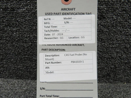 CAS PBA1020-1 CAS Fuel Probe (No Mount)