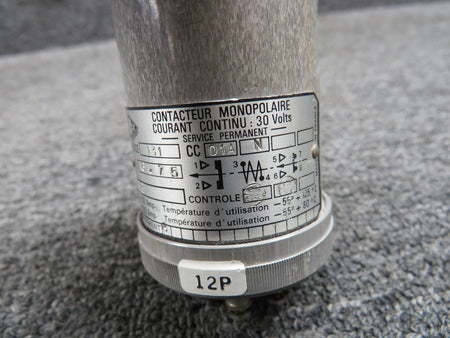 Marque Deposee 131-CC-01A-N Marque Deposee Monopolar Contactor with Modifications (Volts: 30)