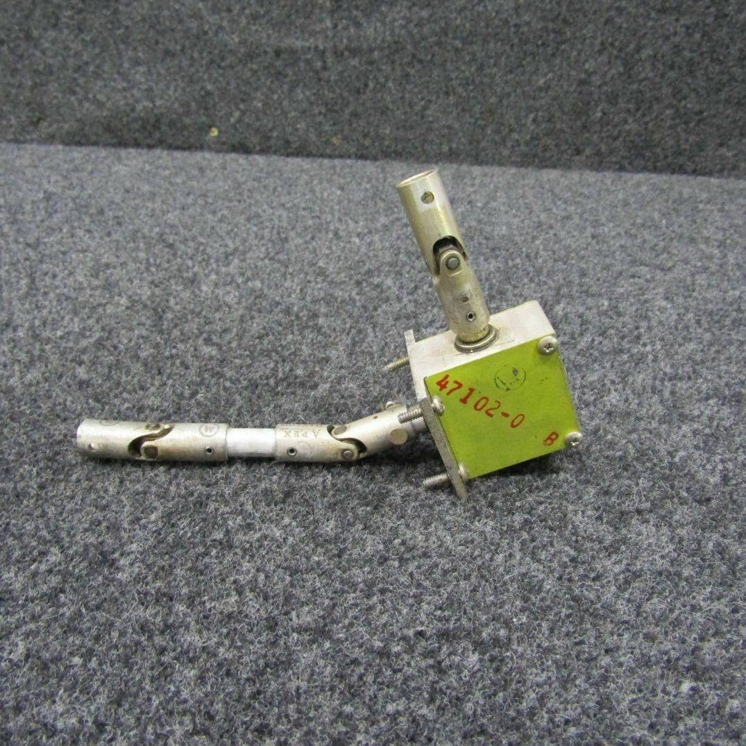 47102-000 Piper PA-31T Aileron Trim Control Assembly (C20) BAS Part Sales | Airplane Parts