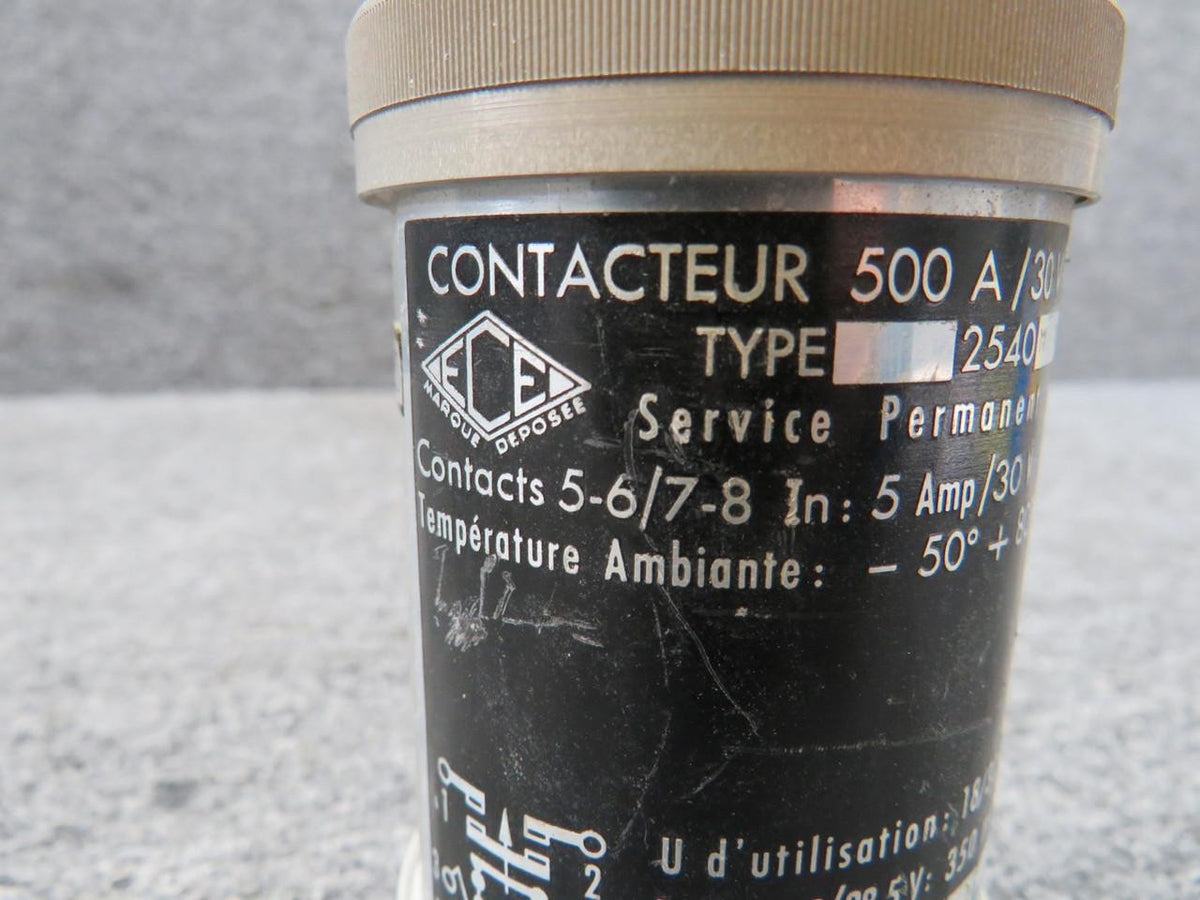Marque Deposee 2540MN Marque Deposee Contactor with Modifications (Volts: 30)
