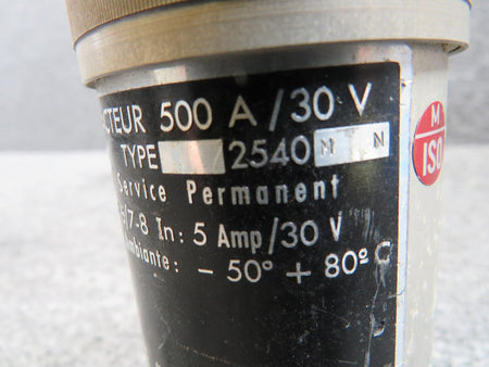 Marque Deposee 2540MN Marque Deposee Contactor with Modifications (Volts: 30)