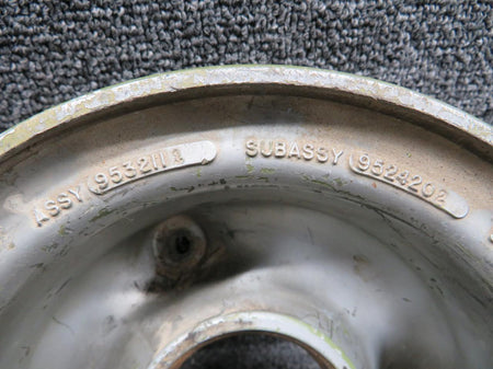 Goodyear 9524202 Goodyear 6.00-6 Outer Wheel-Half (No Bearing)