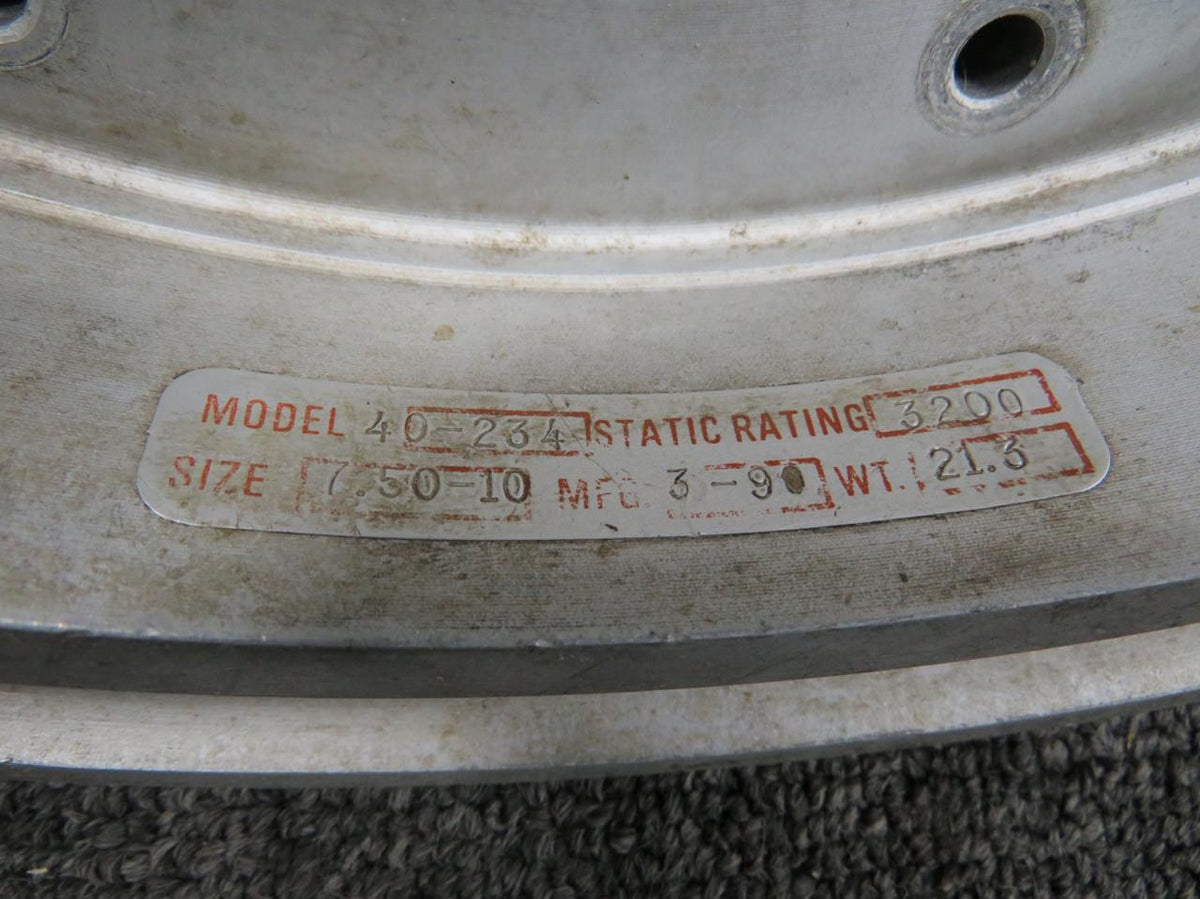Cleveland 162-03400 Cleveland 40-234 7.50-10 Outer Wheel Half (No Bearing)