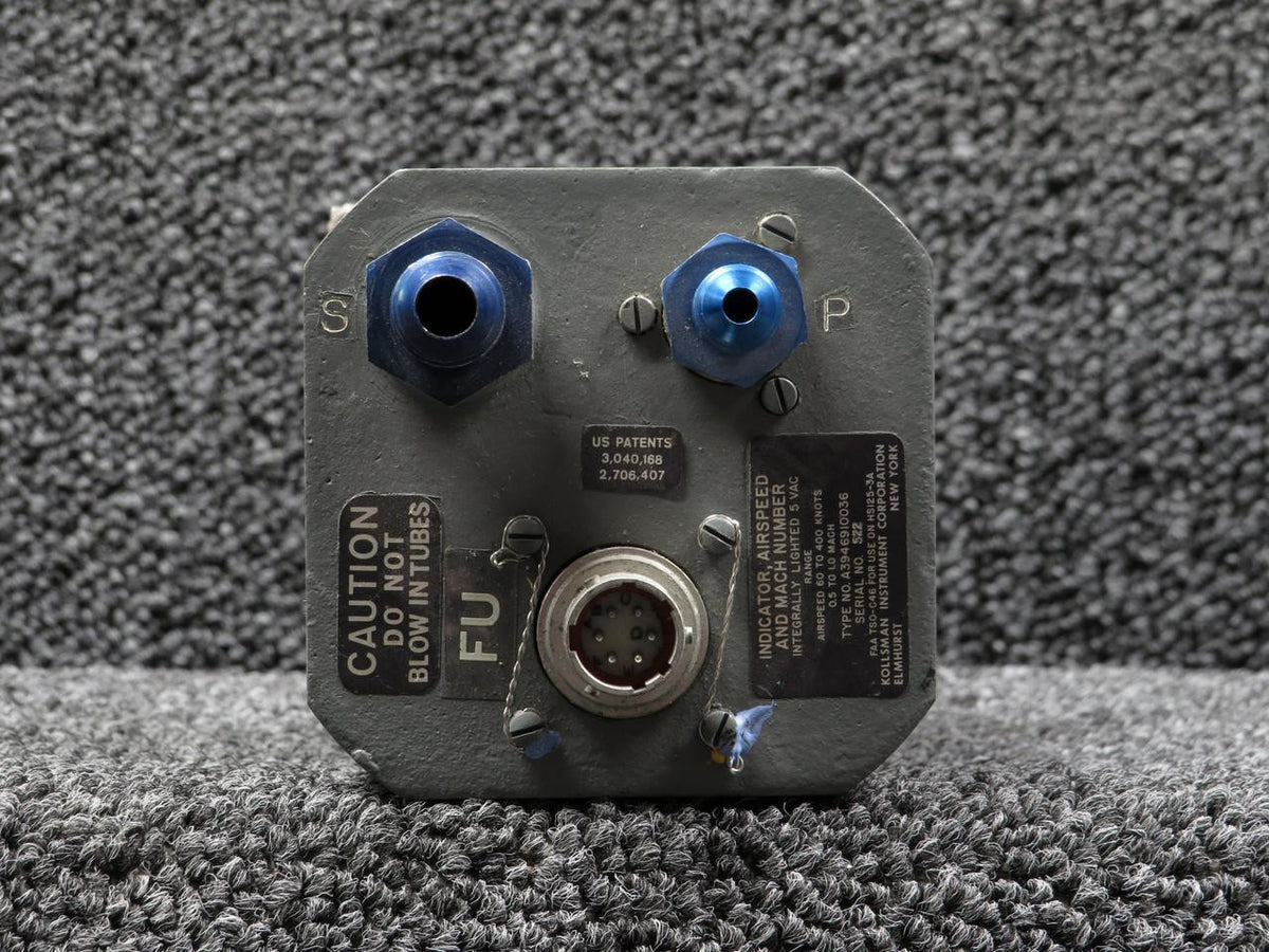 kollsman A3946910036 Kollsman Corp Airspeed Mach Indicator
