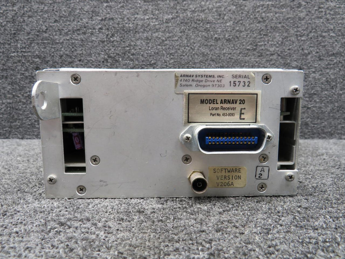 ARNAV 453-0093-E Arnav R-20 Loran Receiver (Stuck Buttons)