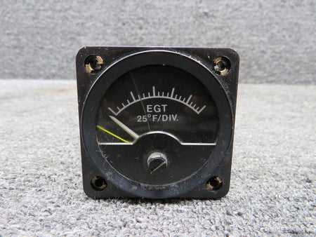 Alcor EGT Indicator with Yellow Needle (Cracked Face)