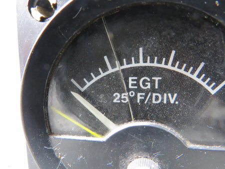 Alcor EGT Indicator with Yellow Needle (Cracked Face)