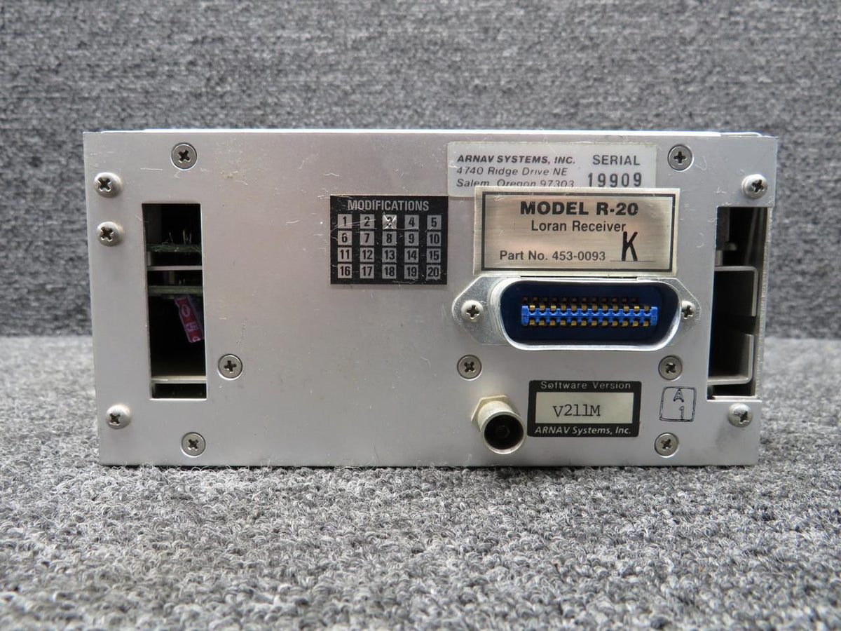 ARNAV 453-0093-K Arnav R-20 Loran Receiver