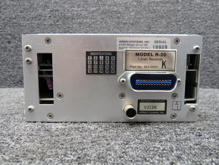 ARNAV 453-0093-K Arnav R-20 Loran Receiver