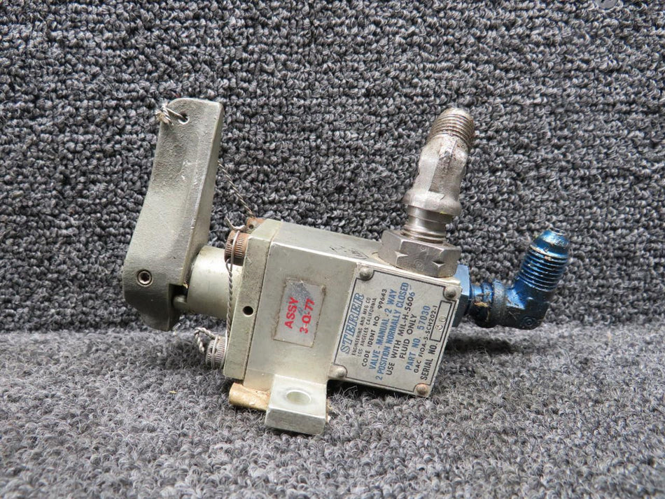 Sterer 57030 Sterer Manual 2 Way 2 Position Valve Assembly