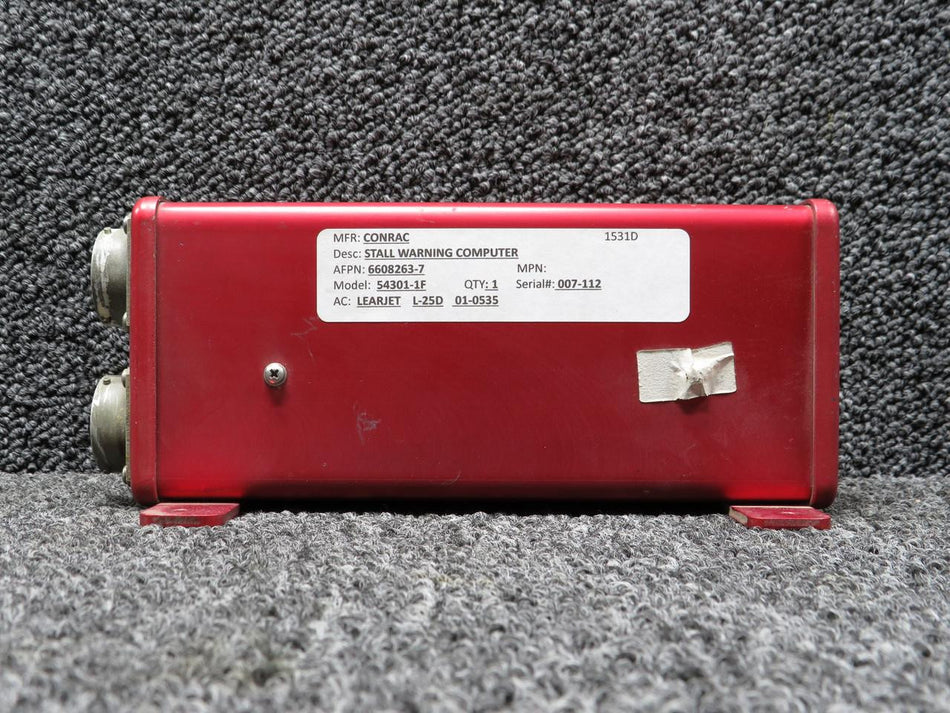 Conrac 6608263-7 Conrac 54301-F Stall Warning Computer (28V)