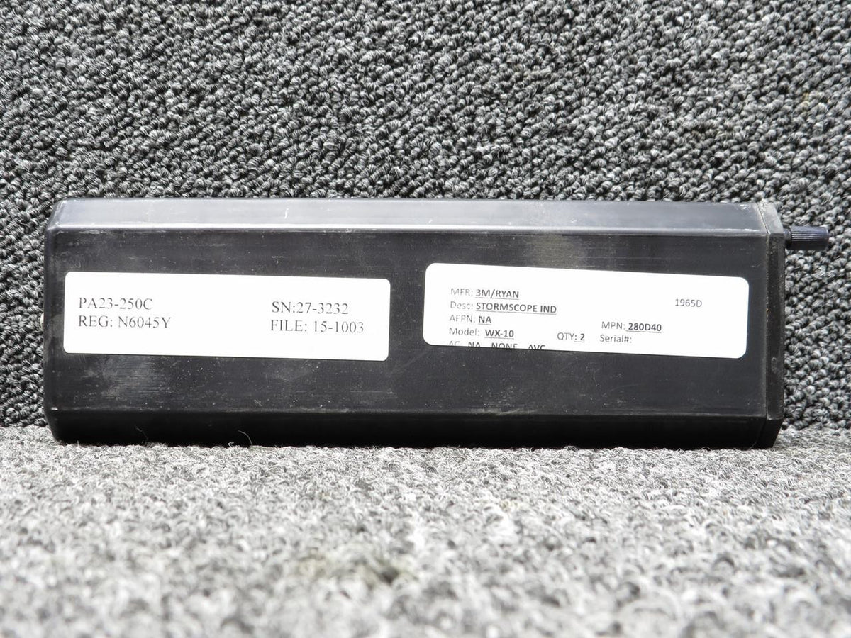 3M 280D40 3M WX-10 Stormscope Display
