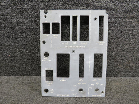 Gulfstream 1159FP20025-57F Gulfstream GII Engine Generator and Alternator Control Placard