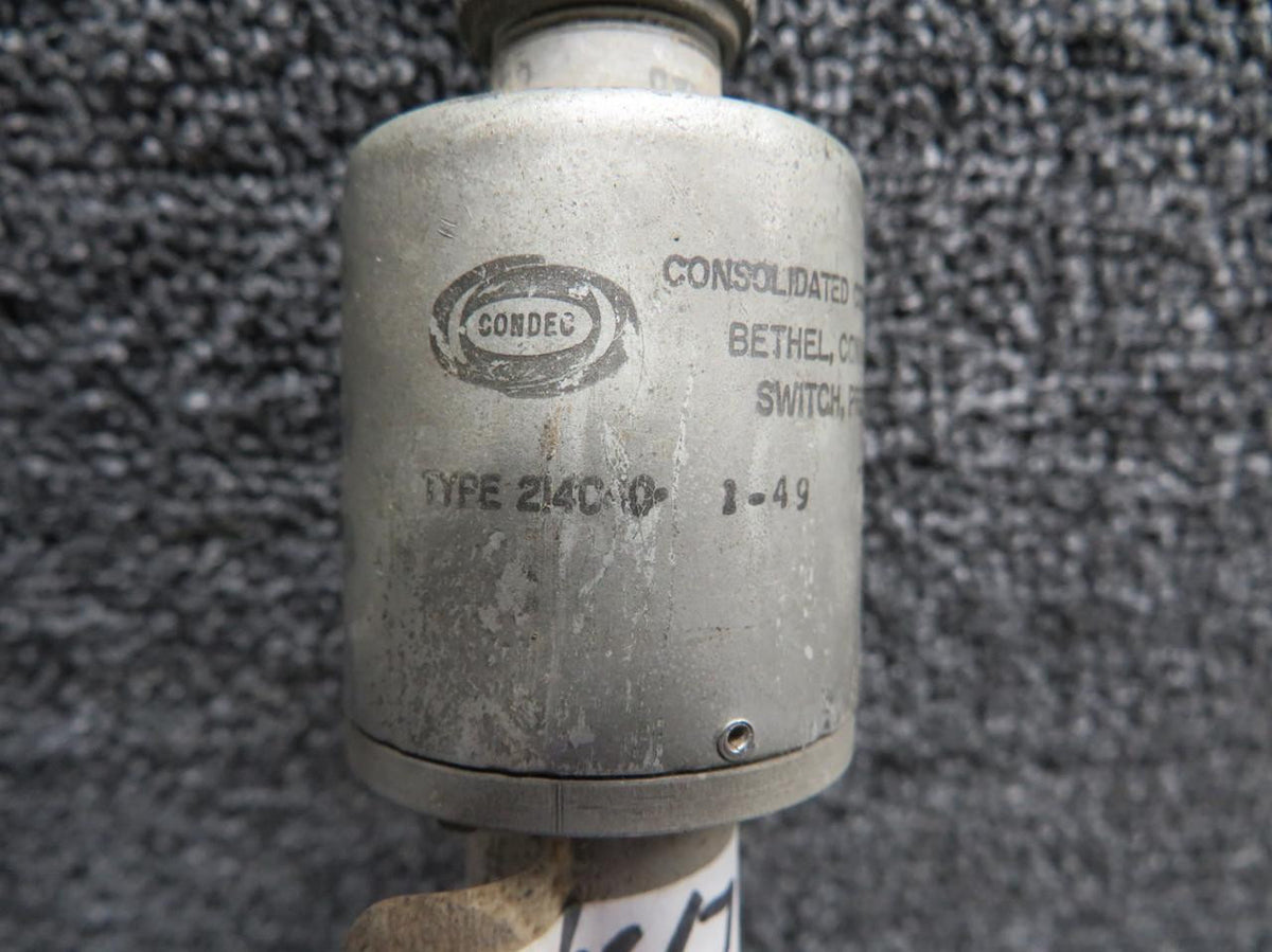 Consolidated Controls 214C40-1-49 Consolidated Controls Pressure Switch