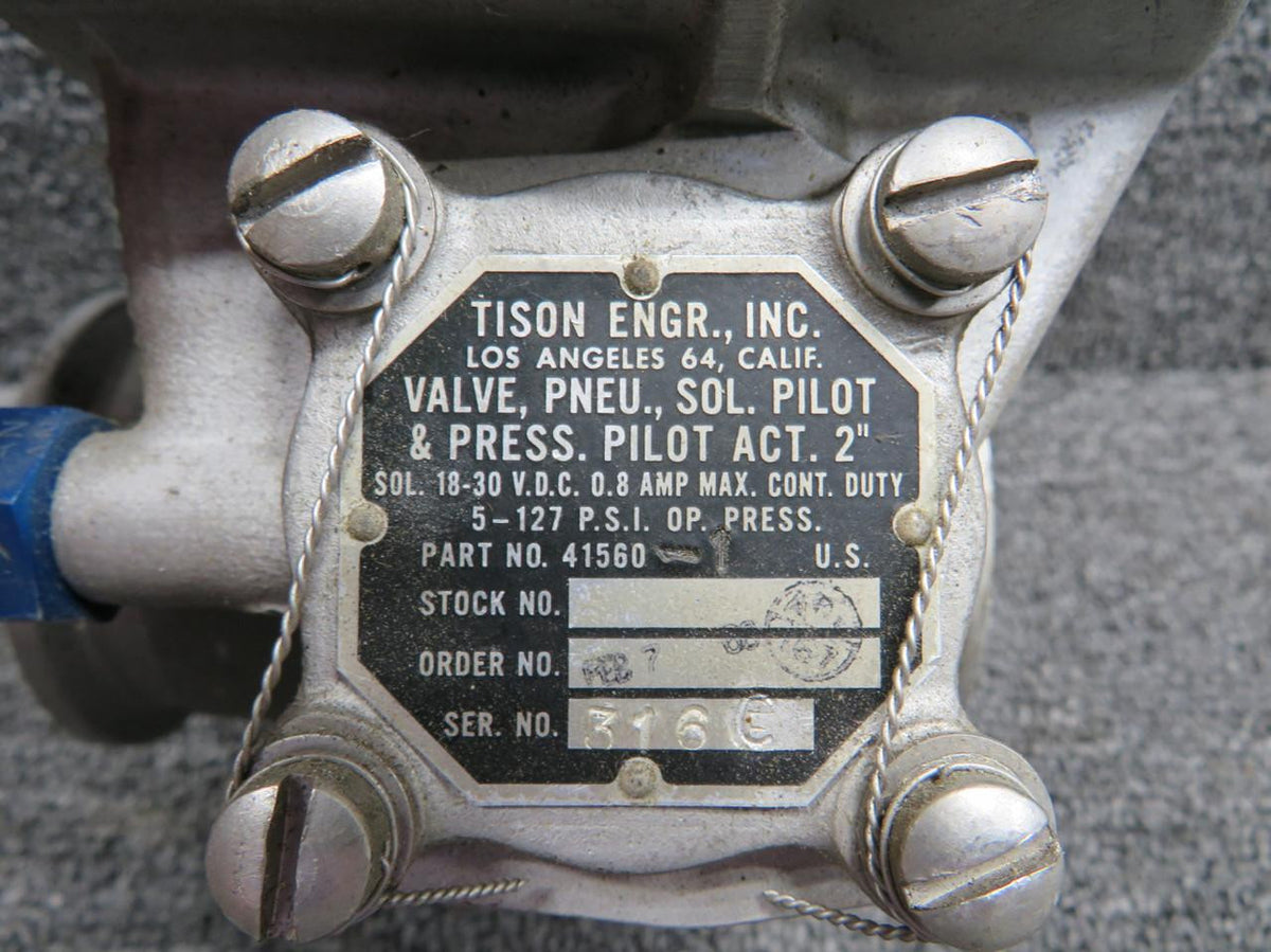 Tison 41560-1 Tison Pneumatic Valve Assembly