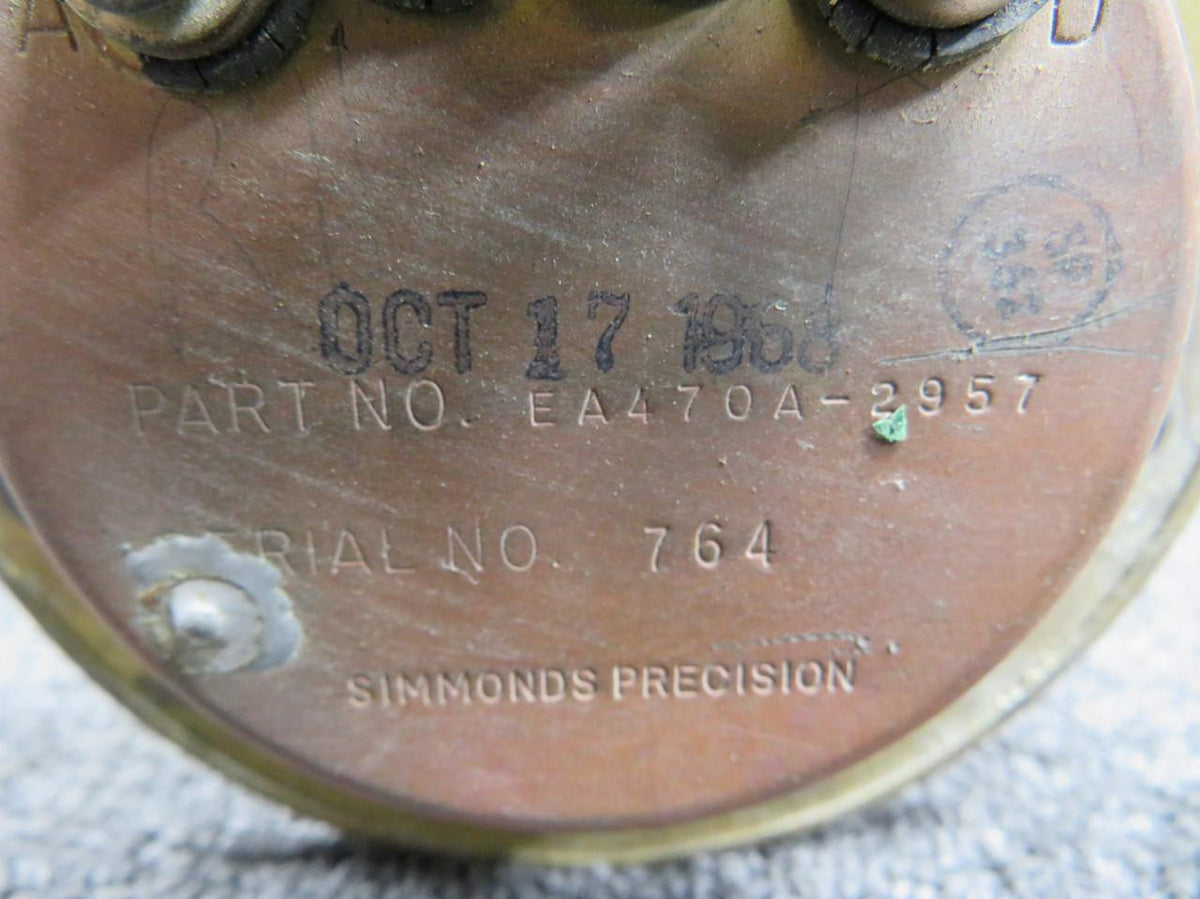 Simmonds Precision EA470A-2957 Simmonds Fuel Level Transmitter Assembly (Dented) (Core)