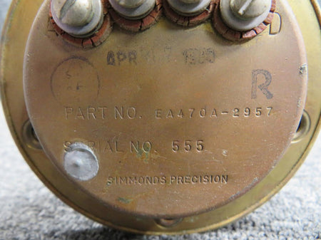 Simmonds Precision EA470A-2957 Simmonds Fuel Level Transmitter Assembly (Bent) (Core)