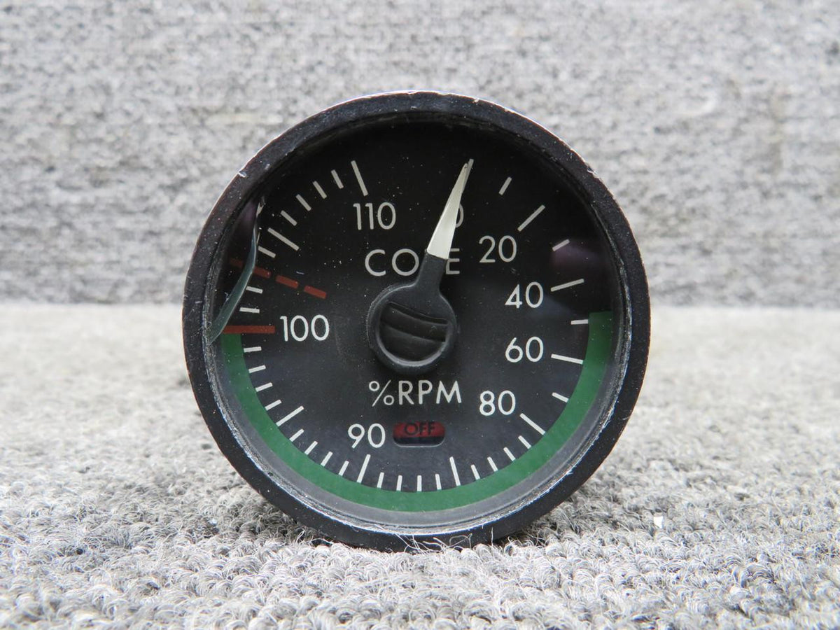 Airesearch 2100794-2 Airesearch Series 1 Core Speed Indicator (Cracked Glass)