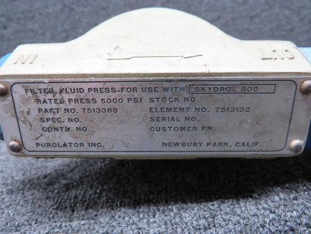 Purolator 7513388 Purolator Filter Assembly