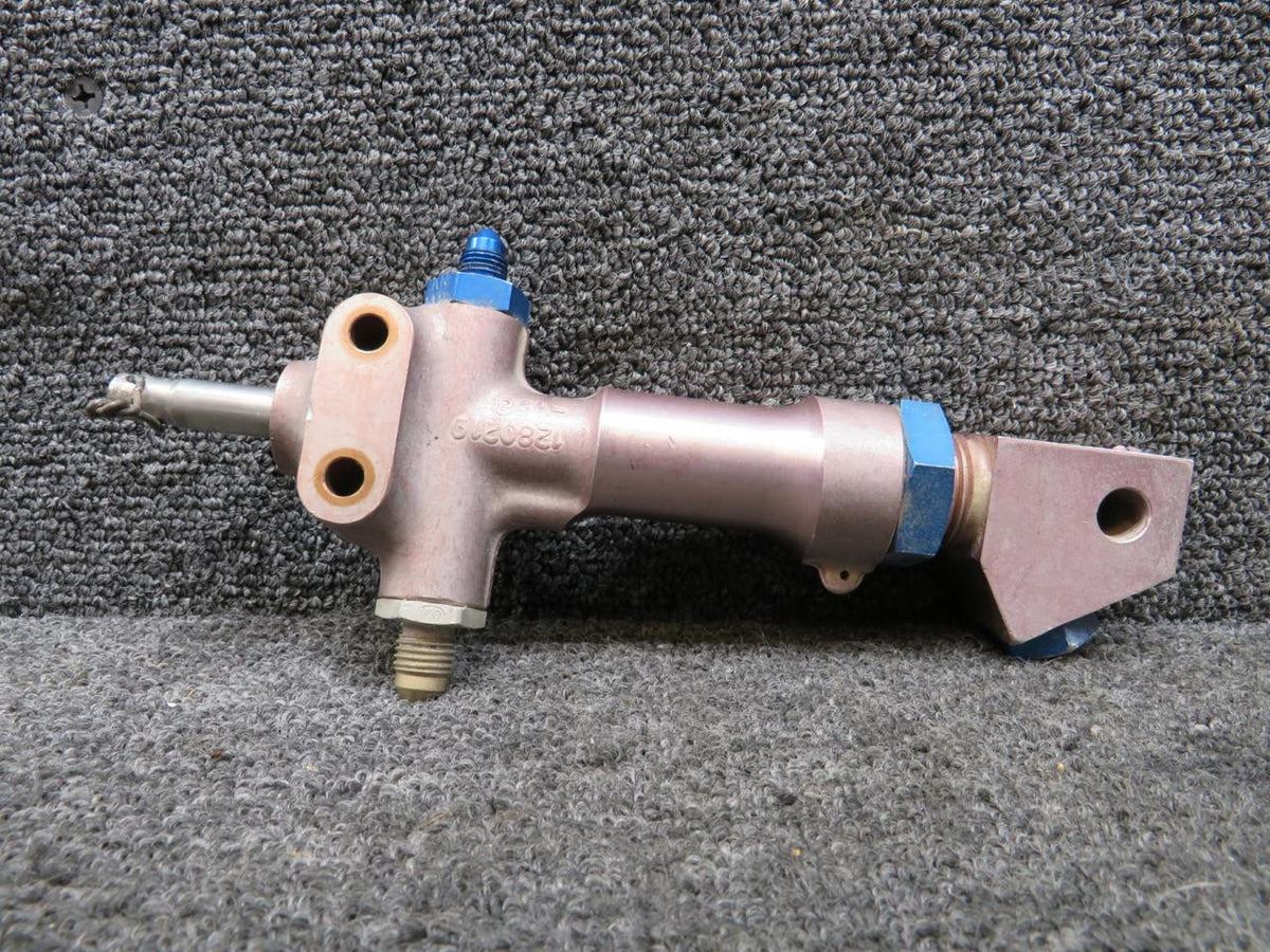 Does Not Apply 1280504-3 Cessna 210L Uplock Nose Gear Hydraulic Actuator (Chipped)