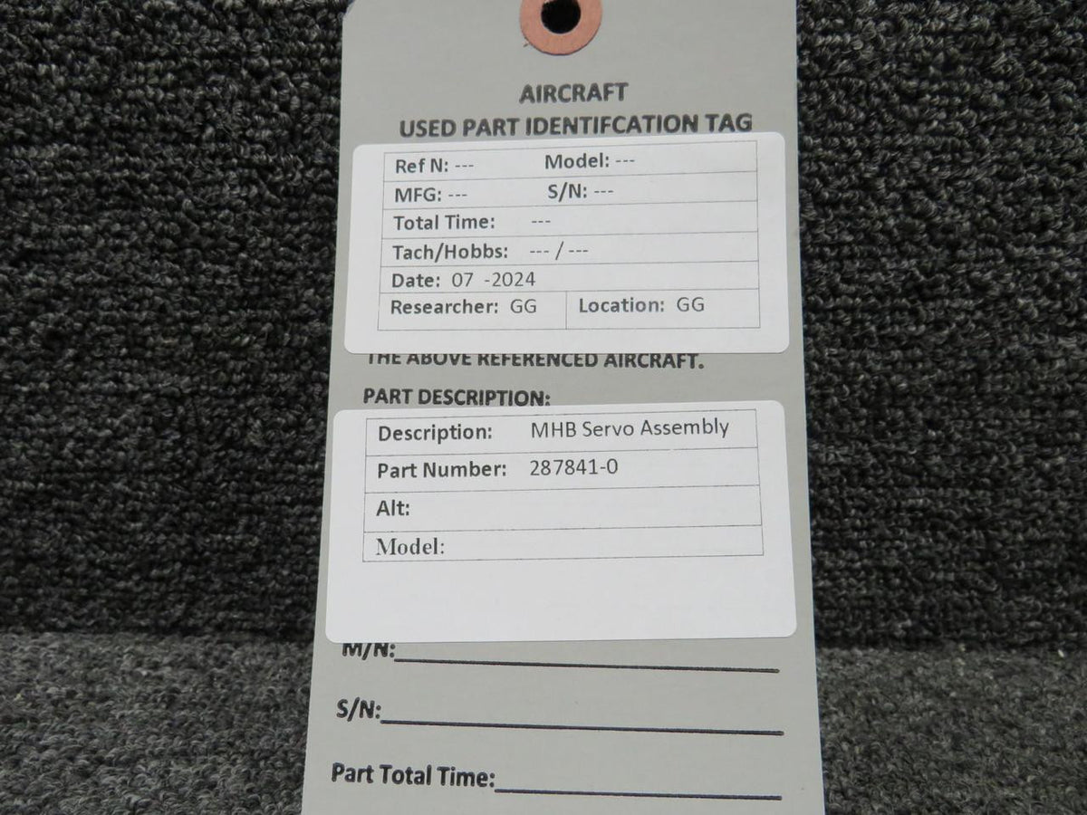 MHB 287841-0 MHB Servo Assembly