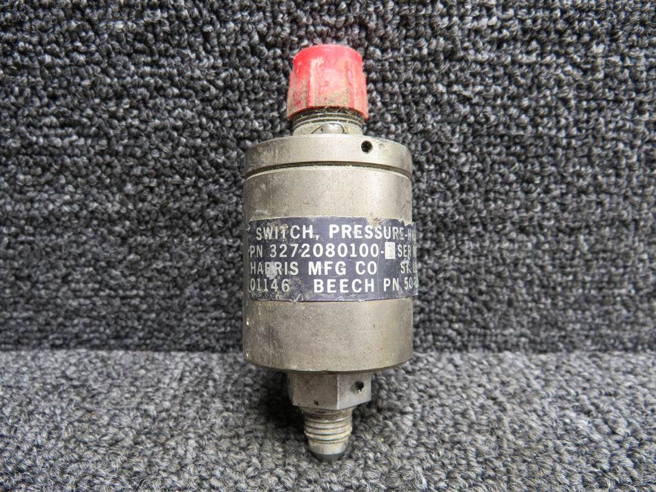 3272080100-1 Harris Hydraulic Pressure Switch with Green Repairable Tag (Core)