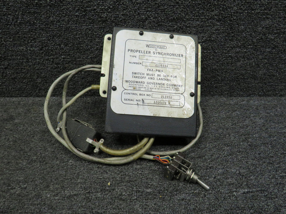 213533A, 213350 Woodward Propeller Synchronizer