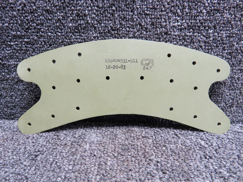 159RDW531-911 Gulfstream Plate Assembly