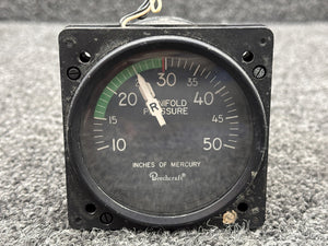 1U028-202-4 (Alt: 96-384056-1) Edo-Aire Dual Manifold Pressure Indicator
