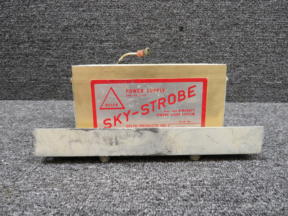 C-329 Delta 7000 Sky-Strobe Strobe Light Power Supply (Bent Fins)