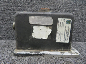 Weston Gyro Power Supply Unit Partial Data Plate (Worn)
