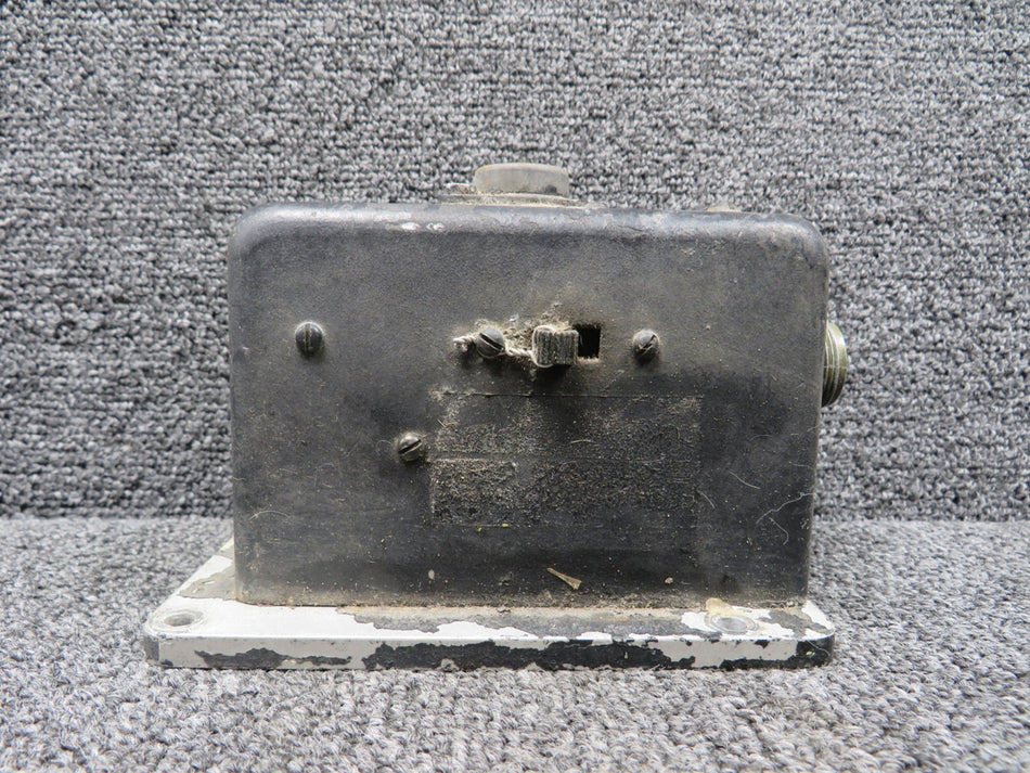 Weston Gyro Power Supply Unit Partial Data Plate (Worn)