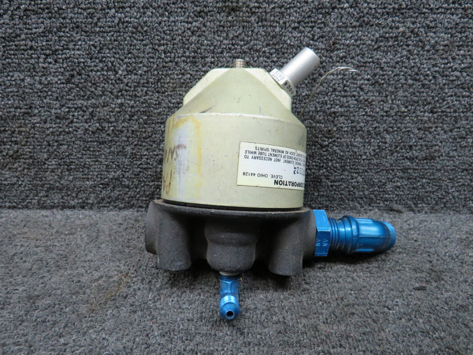 02W072322 (Alt: 758-647) Air-Maze Piper PA46-350P Fuel Filter Assembly